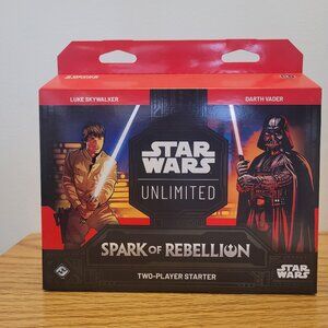 NEW Star Wars: Unlimited TCG Spark of Rebellion Two-Player Starter Set - Sealed